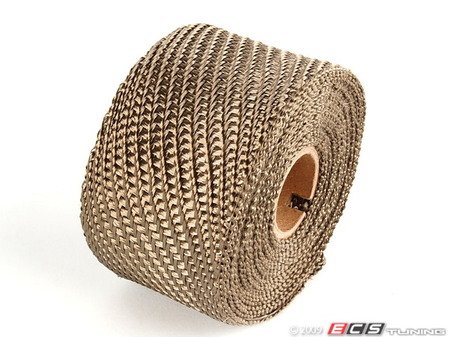 ES#261348 - 010129 - Titanium Exhaust Wrap - 2" X 15ft - Designed to handle temperatures up to 2800F - DEI - 
