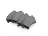 ES#4445 - 3D0698451A - Rear Brake Pad Set - With Sensor wire - Textar - Volkswagen