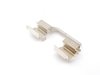 ES#4445 - 3D0698451A - Rear Brake Pad Set - With Sensor wire - Textar - Volkswagen