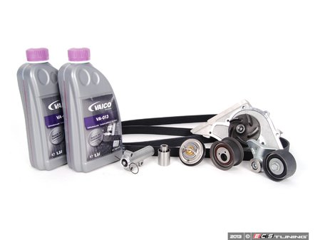 ES#250284 - 077198002 - ECS Tuning Timing Belt Kit - Ultimate Plus - A complete timing belt kit for your next service. - Assembled By ECS - Volkswagen