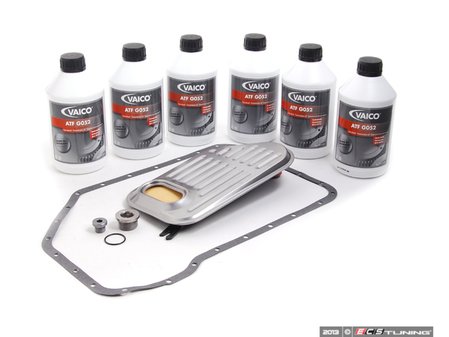 ES#261797 - ECS01VSKT - 01V Automatic Transmission Service Kit - Includes the necessary filter, plugs, gaskets, and Vaico ATF G052 fluid to service your transmission - Assembled By ECS - Audi Volkswagen