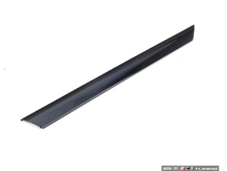 ES#108679 - 51428235232 - Rear Door panel Strip - right - (NO LONGER AVAILABLE) - Schwarz/Black - Genuine BMW - 