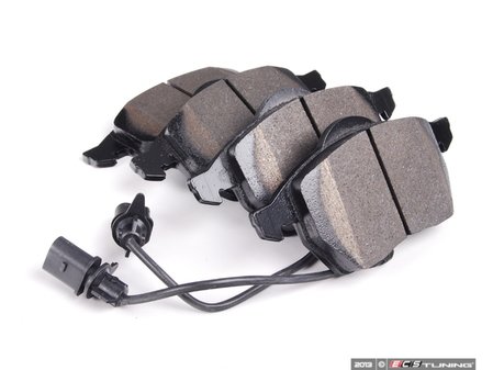 ES#2561910 - 4A0301DSLGMTKT3 - Performance Front & Rear Brake Service Kit - Featuring ECS V5 Slotted rotors and ECS EP24 Enthusiast Performance pads - Assembled By ECS - Audi