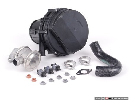 ES#2622524 - 11727553056KT2 -  Secondary Air Pump Kit - Level 1 - This essential kit includes the secondary air pump, control valve, hoses and hardware to mount pump and valve. - Genuine BMW - BMW