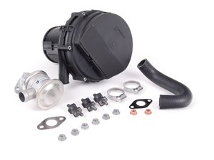 ES#2622539 - 11727553056KT3 -  Secondary Air Pump Kit - Level 1 - This essential kit includes the secondary air pump, control valve, hoses and hardware to mount pump and valve. - Assembled By ECS - BMW