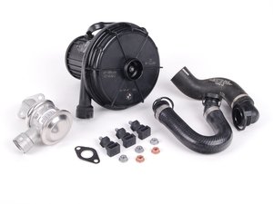 ES#2622541 - 11727571589KT2 -  Secondary Air Pump Kit - Level 1 - This essential kit includes the secondary air pump, control valve, hoses and hardware to mount pump and valve. - Genuine BMW - BMW