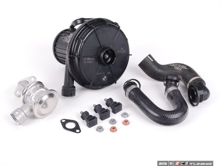 ES#2622541 - 11727571589KT2 -  Secondary Air Pump Kit - Level 1 - This essential kit includes the secondary air pump, control valve, hoses and hardware to mount pump and valve. - Genuine BMW - BMW