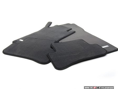 ES#1820770 - 66290007 - Carpeted Floor Mat Set - Black - Genuine Mercedes Benz - Mercedes Benz