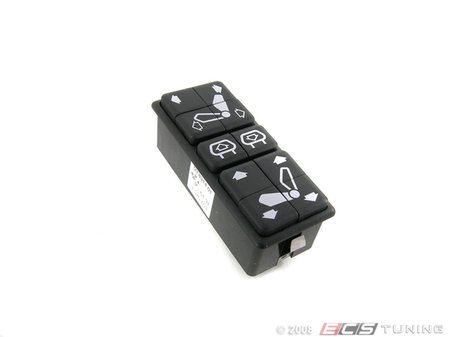 ES#166513 - 61311375153 - Seat adjustment switch - (NO LONGER AVAILABLE) - Don't get stuck in one spot due to a faulty adjusting switch - Genuine BMW - 