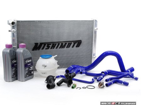ES#2581315 - MKIVGLICOOLKT1 - ECS Cooling System Refresh Kit - Performance - This comprehensive kit eliminates weak spots in your cooling system and replaces them with performance options. Blue hoses - Assembled By ECS - Volkswagen