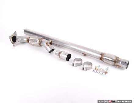 ES#5884 - cd100013 - 3" Downpipe With High-Flow Catalytic Converter - (NO LONGER AVAILABLE) - Highly recommended to only be used with APR exhaust software upgrade - APR - 
