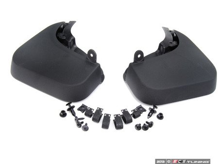 ES#2589830 - 8R0075101B - Rear Splash Guards - Protect your paint with this stock replacement mud flap. - Genuine Volkswagen Audi - Audi