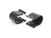 ES#2589830 - 8R0075101B - Rear Splash Guards - Protect your paint with this stock replacement mud flap. - Genuine Volkswagen Audi - Audi
