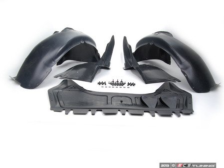 ES#2575479 - 9513345Q1KT - Weather Protection Package - Stage 2 - Includes a replacement belly pan, complete fender liners, and all necessary hardware - Assembled By ECS - Volkswagen