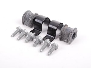 ES#2586538 - 8A0511439KT - Rear Sway Bar Installation Kit - Includes new bushings, brackets and hardware - Genuine Volkswagen Audi - Audi