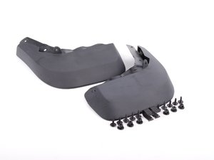 ES#1598118 - 8K9075101 - Rear Splash Guard Set - Includes both rear splash guards with mounting hardware - Genuine Volkswagen Audi - Audi
