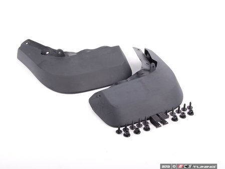 ES#1598118 - 8K9075101 - Rear Splash Guard Set - Includes both rear splash guards with mounting hardware - Genuine Volkswagen Audi - Audi