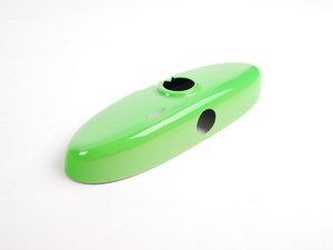 ES#2601899 - 51162311268 - Green Cover Rearview Mirror - Part of the Ray Line neon color series - manual dip - Genuine MINI - MINI
