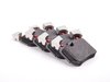 ES#2586625 - 34216791421 - Rear Brake Pad Set - To be replaced with a complete brake service - Textar - BMW