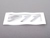 ES#1882075 - 99755923100 - "911" Logo - Chrome - 911 emblem for engine lid - Genuine Porsche - Porsche