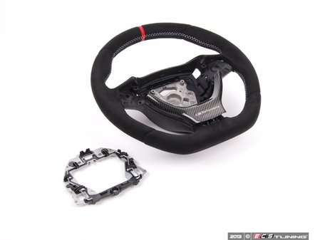 ES#2596070 - 32302253648 - Steering Wheel - Wrapped in alcantara - Genuine BMW M Performance - BMW