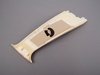 ES#111494 - 51437013939 - "B" Pillar Trim - Upper Left - (NO LONGER AVAILABLE) - Sandbeige/Light Beige, located center of vehicle, where upper seat belt mount attaches - Genuine BMW - 
