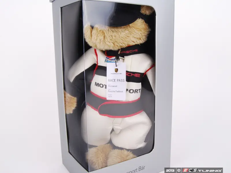 Genuine Porsche - WAP0400040A - Large Motorsports Teddy Bear - (NO