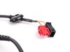 ES#2639759 - 8D0927803D - Front ABS Sensor - Priced Each - Measures wheel speed to prevent lock up. Includes brake pad wear sensor. - Vemo - Audi Volkswagen