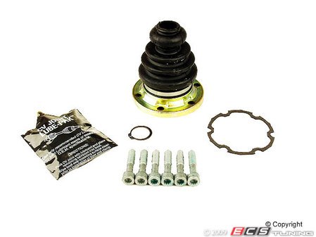 ES#258860 - 443498201B - Inner C/V Joint Boot Kit - Priced Each - Inner boot for non-tripod style axles - GKN Drivetech - Audi