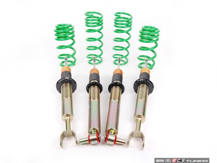 ES#4056516 - 13210037 - ST X Performance Coilover System - Fixed Damping - Average lowering of 1.6'' to 2.75'' front and 1.6'' to 2.75'' rear - Suspension Techniques - Audi