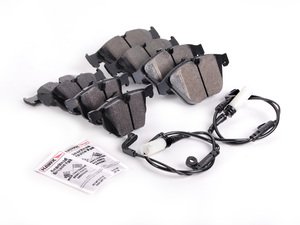 ES#2592995 - HB551Z.748KT - Front And Rear Brake Pad Kit - Hawk Ceramic - Pads featuring ceramic composite compound for ultra low noise and dust - Hawk - BMW