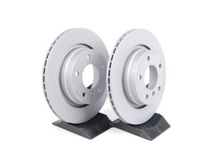 ES#2637199 - 34211165563KT2 - Rear Brake Rotors - Pair (294x19) - Come to a perfect stop everytime - Zimmermann - BMW