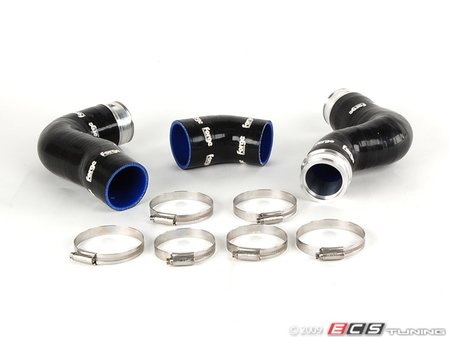 ES#1832528 - FMKT010 - Boost Hose Kit - Black - Includes all required couplers and clamps - Forge - Audi Volkswagen