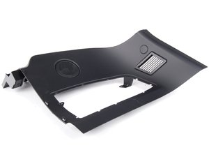 ES#111592 - 51437031367 - Rear trim panel - left - Black, Trim located behind left seat - Genuine BMW - BMW
