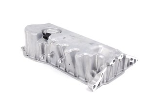 ES#269464 - 022103601R - Oil Pan - Replacement oil pan with level sensor, comes with drain plug. - Genuine Volkswagen Audi - Audi Volkswagen