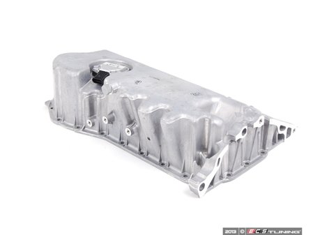 ES#269464 - 022103601R - Oil Pan - Replacement oil pan with level sensor, comes with drain plug. - Genuine Volkswagen Audi - Audi Volkswagen