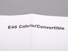 ES#12594 - 01290026899 - E46 Template - (NO LONGER AVAILABLE) - Genuine BMW - 