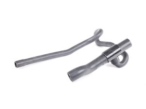 ES#1892922 - 99610666558 - Upper Radiator Hose - Left - Inlet hose from the center radiator to the left radiator - Genuine Porsche - Porsche