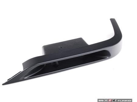 ES#75146 - 51118148056 - E34 Front Bumper Air Duct - Right - Replace your cracked or faded bumper trim - Genuine BMW - BMW