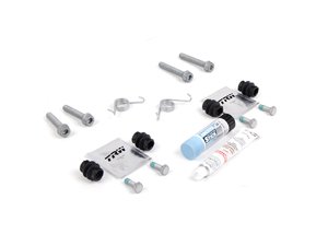ES#2587574 - 8K0698470AKT2 - Rear Pad And Rotor Installation Kit - Includes hardware and anti-seize for rear pad & rotor replacement - Assembled By ECS - Audi