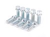 ES#2603073 - 002411ECS02AKT2 -  Wheel Spacer & Bolt Kit - 10mm With Ball Seat Bolts - Complete kit for two wheels, includes everything you need to install spacers - ECS - Audi