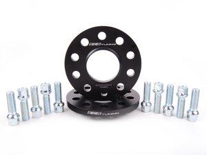 ES#2603075 - 002411ECS02AKT3 -  Wheel Spacer & Bolt Kit - 12.5mm With Ball Seat Bolts - Complete kit for two wheels, includes everything you need to install spacers - ECS - Audi