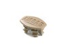 ES#102497 - 51418253229 - E46 Airbag Badge - Light Beige - Small trim cover located on your door panel - Genuine BMW - BMW