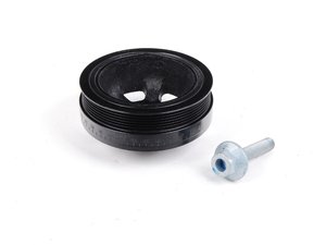 ES#2642168 - 1120351300KT2 - Engine Harmonic Balancer - Includes New Securing Bolt - Assembled By ECS - Mercedes Benz