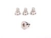 ES#2598464 - ECSE393421-4KT - Rear Brake Service Kit - Featuring Zimmermann rotors and ECS DD23 Daily Driver ceramic pads - Assembled By ECS - BMW
