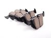ES#2598464 - ECSE393421-4KT - Rear Brake Service Kit - Featuring Zimmermann rotors and ECS DD23 Daily Driver ceramic pads - Assembled By ECS - BMW
