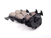 ES#2598464 - ECSE393421-4KT - Rear Brake Service Kit - Featuring Zimmermann rotors and ECS DD23 Daily Driver ceramic pads - Assembled By ECS - BMW