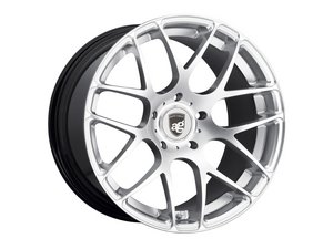 ES#3134076 - RMSH-9KT1 - 19" Ruger Mesh - Staggered Set Of Four - 19x8.5 ET45 And 19x11 ET52 - 5x130, 71.6CB - Hyper Silver - Avant Garde - Porsche