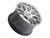 ES#3134076 - RMSH-9KT1 - 19" Ruger Mesh - Staggered Set Of Four - 19x8.5 ET45 And 19x11 ET52 - 5x130, 71.6CB - Hyper Silver - Avant Garde - Porsche