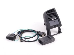 ES#2635508 - P3Z4XL+VS - Integrated Digital Vent Gauge - Black Vent With Silver Adjuster  - (NO LONGER AVAILABLE) - Powerful plug-and-play multifunction display - pre-installed in an OEM dashboard vent! - P3 Gauges - 